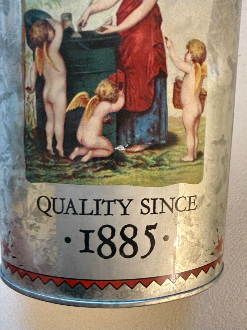Primo Vintage Semolina Pasta Storage Canister - Silver - Picture 6 of 12